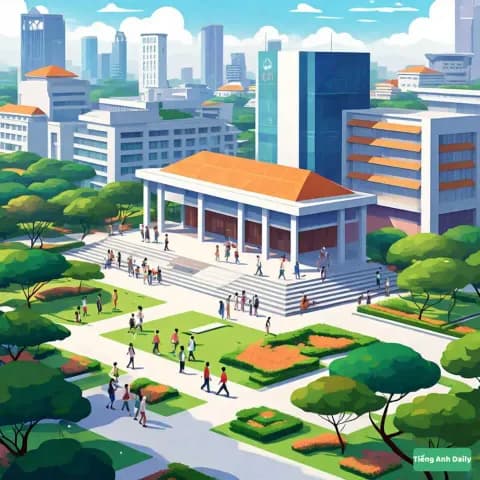 Viết giới thiệu về trường đại học của bạn - tienganhdaily.vn